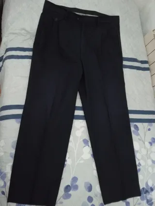 Pantalón Emidio Tucci Talla 48 Negro