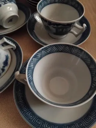 Conjunto 12 Chávenas Chá Vista Alegre