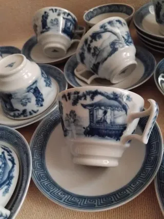 Conjunto 12 Chávenas Chá Vista Alegre