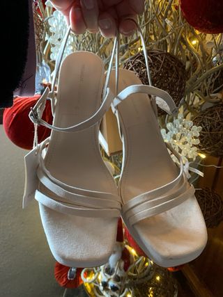 Sandalias Pull&Bear Beige Talla 40