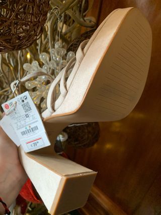 Sandalias Pull&Bear Beige Talla 40