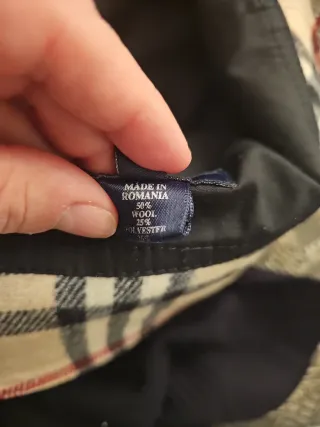 Gorro lana Burberry cuadros