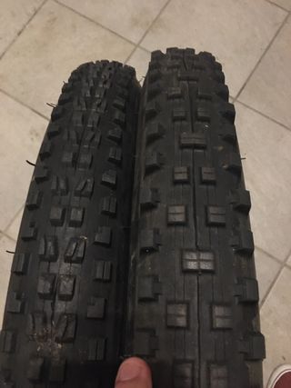 Coppia gomme downhill 26