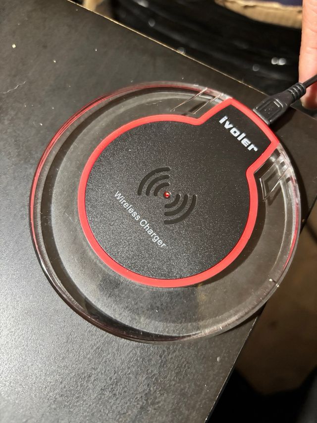 Cargador inalámbrico compatible Apple y Android