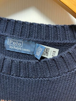Jersey Oso Ralph Lauren Azul Marino