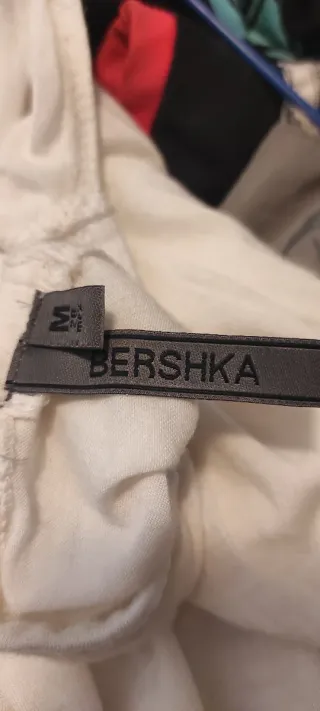 Blusa tirantes blanca con pedrería