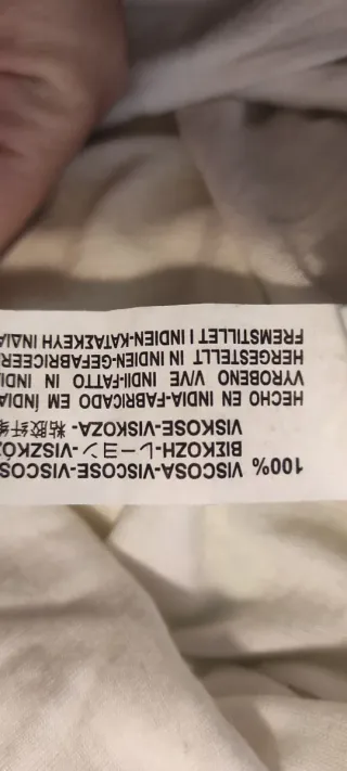 Blusa tirantes blanca con pedrería