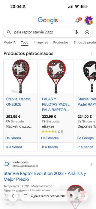 Pala Starvie Raptor Evolution Nueva