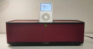 Altavoz Dock iPod Yamaha PDX-31 Rojo