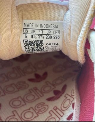 Adidas Gazelle rosas y blancas