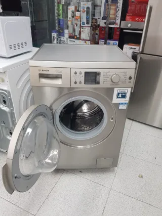 Lavadora Bosch 8kg inox con garantía