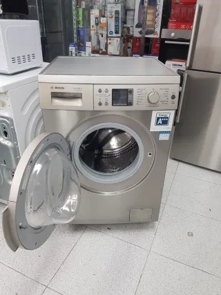 Lavadora Bosch 8kg inox con garantía