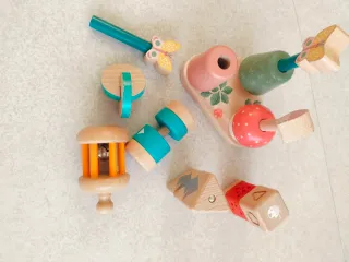 Juguetes de madera educativos