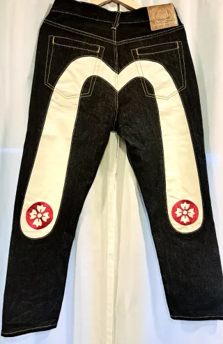 Pantalones Evisu Vaqueros Talla 31×34