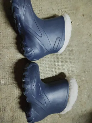 Botas/decansos Quechua Talla 28/29 Azul