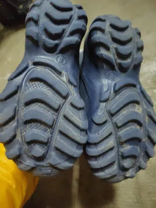 Botas/decansos Quechua Talla 28/29 Azul