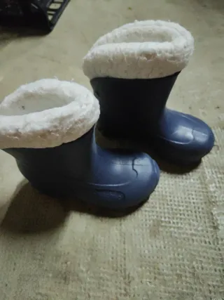 Botas/decansos Quechua Talla 28/29 Azul