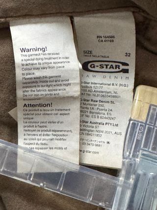 Bermudas G-Star RAW Marrones