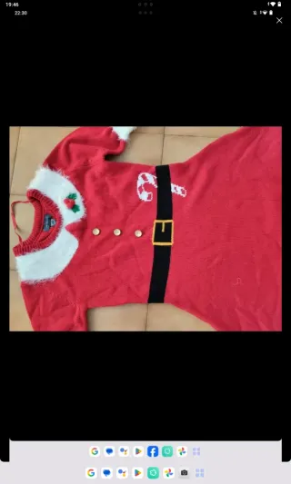 Traje Mamá Noel Talla XS Primark
