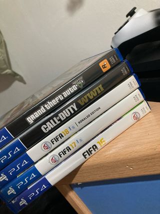 PS4 (Playstation 4) Negra + Mando Nuevo