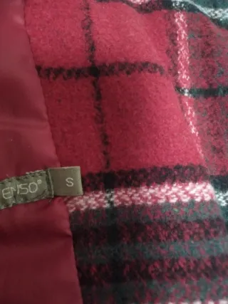 Chaqueta mujer roja talla S