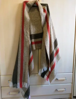 Bufanda de lana sintética