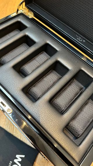 Caja WOLF doble automática para relojes