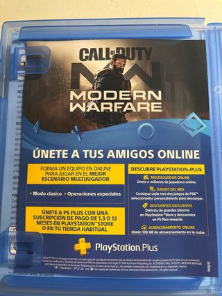 Call of Duty: Modern Warfare PS4 (Español)