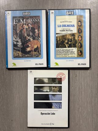 Lote 3 Películas DVD: La Marrana, La Colmena, Oper