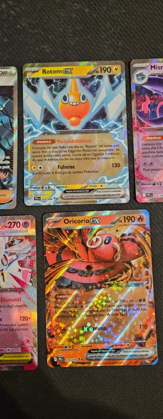 Lotto Carte Pokémon Fiamme Spettrali