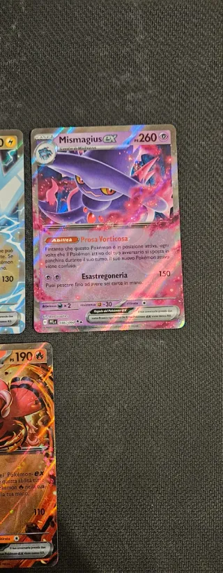 Lotto Carte Pokémon Fiamme Spettrali
