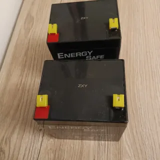 2 Batterie ENERGY SAFE 12V 5Ah