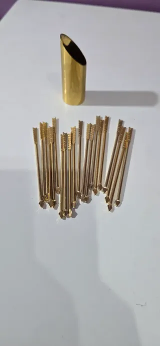 Palillos para vermut dorados