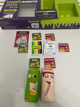 Zombie Burrito Juego de Cartas
