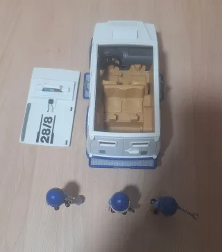 Playmobil Camión Policía y 3 Figuras