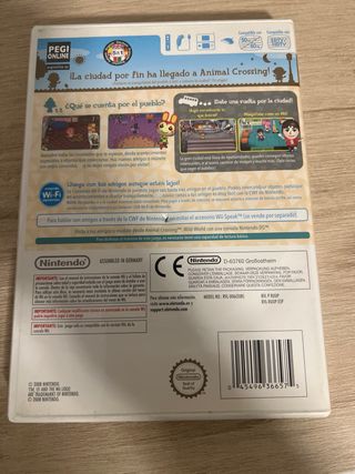 Animal Crossing: Let's Go to the City Wii