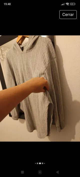 Conjunto mujer talla única beige/gris