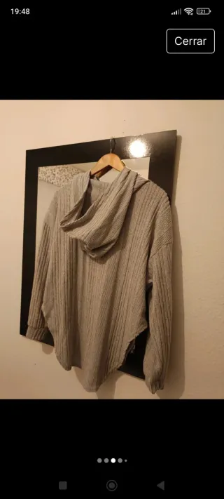 Conjunto mujer talla única beige/gris