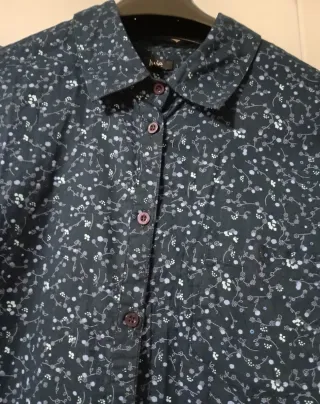 Camicetta donna fantasia floreale tg 48