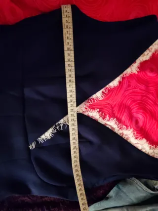 Vestido Teria Yabar Azul Encaje