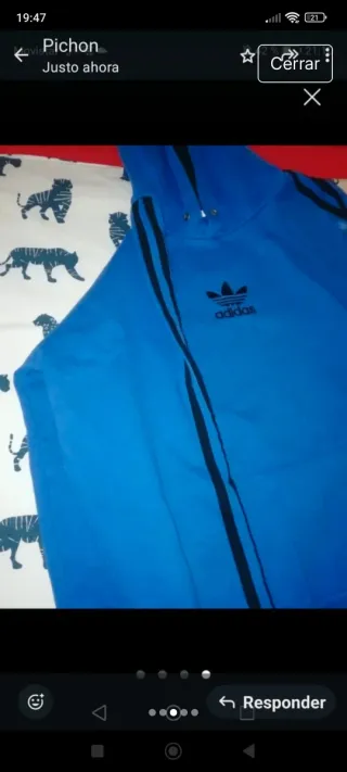 Chándal Adidas Azul