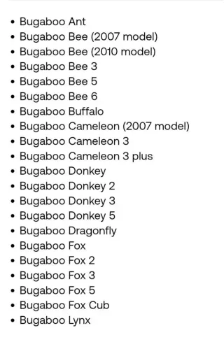 Bolsa de transporte universal bugaboo/ Maleta