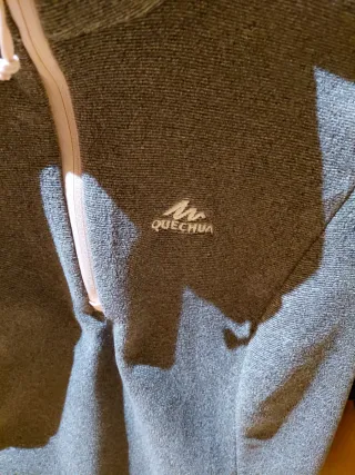 Chaqueta polar Quechua mujer gris