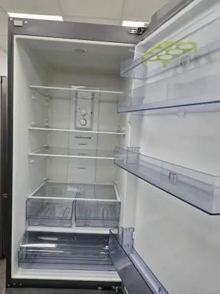 Frigorífico Edesa Combi Inox clase A+ 201x60cm