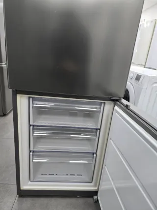 Frigorífico Edesa Combi Inox clase A+ 201x60cm