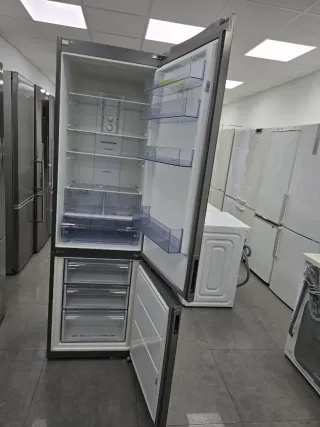 Frigorífico Edesa Combi Inox clase A+ 201x60cm