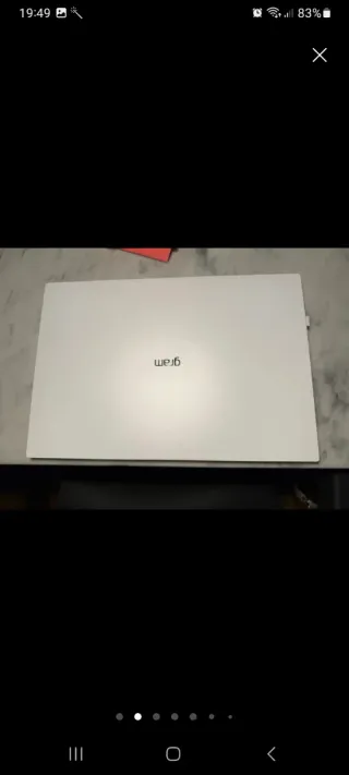 LG Gram 14z90q Portátil 14 Plata/Blanco