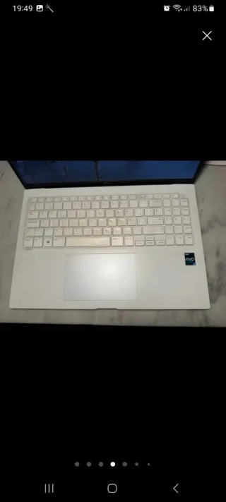 LG Gram 14z90q Portátil 14 Plata/Blanco