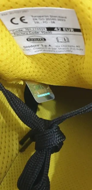 Scarpe da lavoro antinfortunistiche Diadora 42