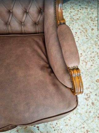 Juego 2 butacas orejeras clásicas